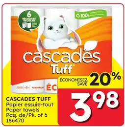 Rossy CASCADES TUFF Paper towels de offer