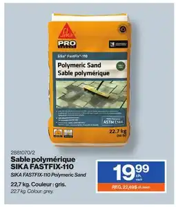 Patrick Morin SIKA FASTFIX-110 Polymeric Sand offer
