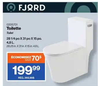 Patrick Morin Toilet offer