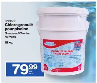 Patrick Morin Granulated Chlorine for Pools offer
