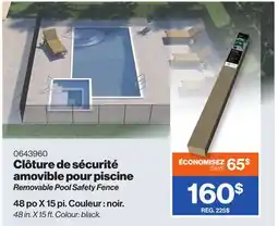 Patrick Morin Removable Pool Safety Fence offer