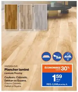 Patrick Morin Laminate Flooring offer