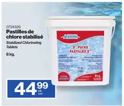Patrick Morin Stabilized Chlorinating Tablets offer