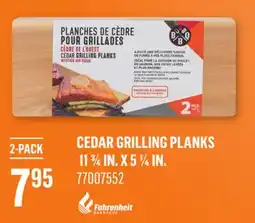 Canac Cedar Grilling Planks offer