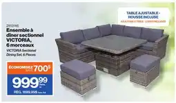 Patrick Morin VICTORIA Sectional Dining Set, 6 Pieces offer