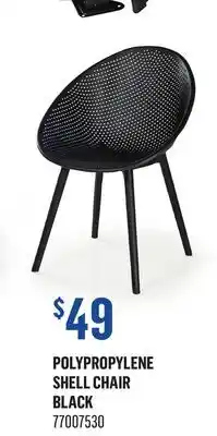 Canac Polypropylene Shell Chair offer