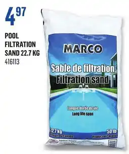 Canac Pool Filtration Sand 22.7 kg offer