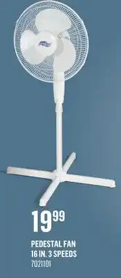 Canac Pedestal Fan - 16 in. 3 Speeds offer