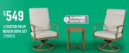 Canac 2-Seater Palm Beach Sofa Set offer