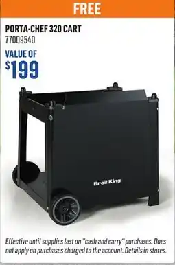 Canac Porta-Chef 320 Cart offer