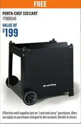 Canac Porta-Chef 320 Cart offer