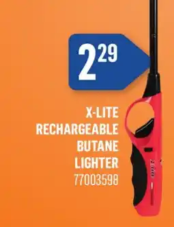 Canac X-Lite Rechargeable Butane Lighter offer