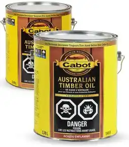 Canac Australian Timber Oil Wood Finish Natural 3.78 L offer