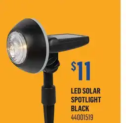 Canac LED Solar Spotlight Black offer