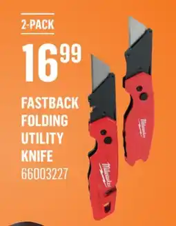 Canac Fastback Folding Utility Knife offer