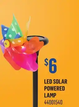 Canac LED Solar Powered Lamp offer