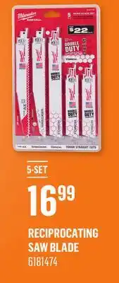 Canac Reciprocating Saw Blade offer