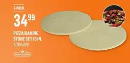 Canac Pizza/Baking Stone Set 10 in offer