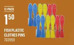 Canac Fish Plastic Clothes Pins offer