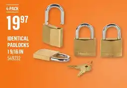 Canac Identical Padlocks 1 9/16 in offer