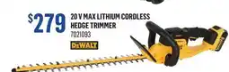 Canac 20 V Max Lithium Cordless Hedge Trimmer offer