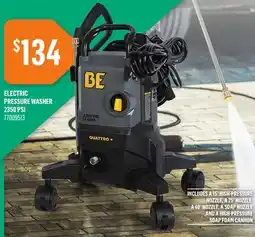 Canac Electric Pressure Washer offer