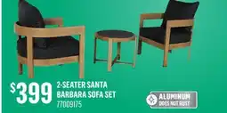 Canac 2-Seater Santa Barbara Sofa Set offer