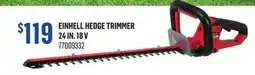 Canac Einhell Hedge Trimmer 24 in. 18 V offer