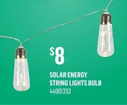 Canac Solar Energy String Lights offer