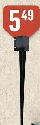 Canac FIXED GROUND POST STAKE 4 X 4 offer