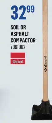 Canac SOIL OR ASPHALT COMPACTOR offer
