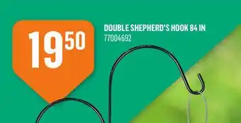Canac Double Shepherd's Hook offer