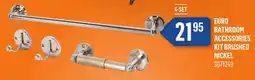 Canac Euro Bathroom Accessories Kit Brushed Nickel offer