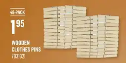 Canac Wooden Clothes Pins offer