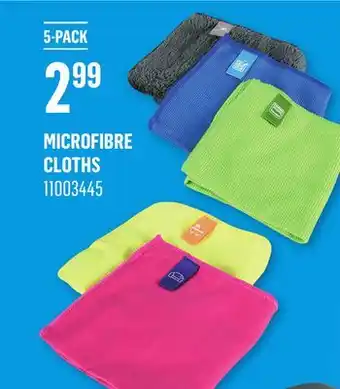Canac Microfibre Cloths offer