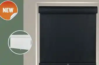 Canac Blackout Blind Black offer
