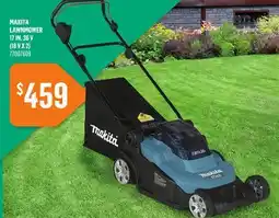 Canac Makita Lawnmower 17 in. 36 V (18 V x 2) offer