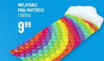 Canac Inflatable Pool Mattress offer