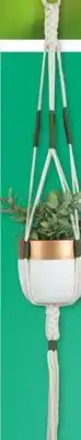 Canac Macrame Plant Hanger 39 3/8 in offer