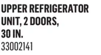Canac upper refrigerator unit, 2 doors, 30 in offer
