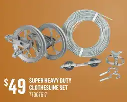 Canac Super Heavy Duty Clothesline Set offer