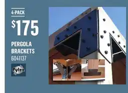 Canac Pergola Brackets offer