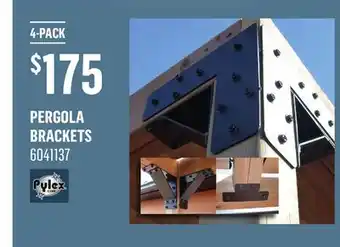 Canac Pergola Brackets offer