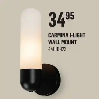 Canac Carmina 1-Light Wall Mount offer