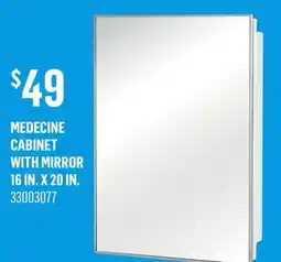Canac Medecine Cabinet with Mirror 16 in. X 20 in offer