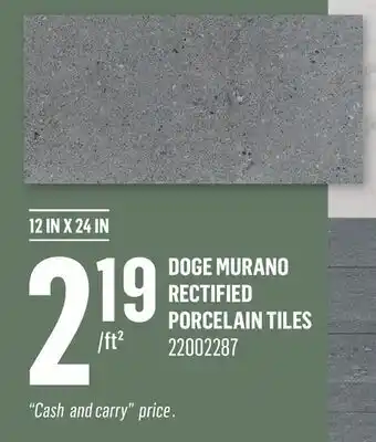 Canac Doge Murano Rectified Porcelain Tiles offer