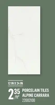 Canac Porcelain Tiles offer
