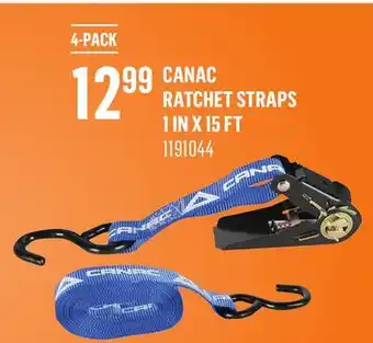 Canac Canac Ratchet Straps 1 in x 15 ft offer