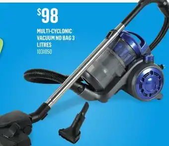 Canac Multi-Cyclonic Vacuum No Bag 3 Litres offer