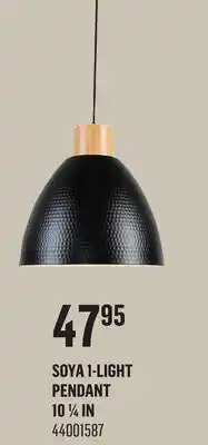 Canac Soya 1-Light Pendant offer